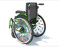 Kids Wheelchair 3D модель