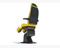 Medical Examination Chair With Comfort Armrests 3d model