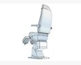 Medical Examination Chair With Comfort Armrests Modelo 3D