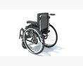 Medical Wheelchair Collection 3D модель