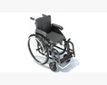 Medical Wheelchair Collection 3d model