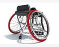 Medical Wheelchair Collection 3D модель