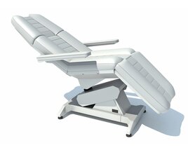 Modern White Dentist Chair 3D 모델 
