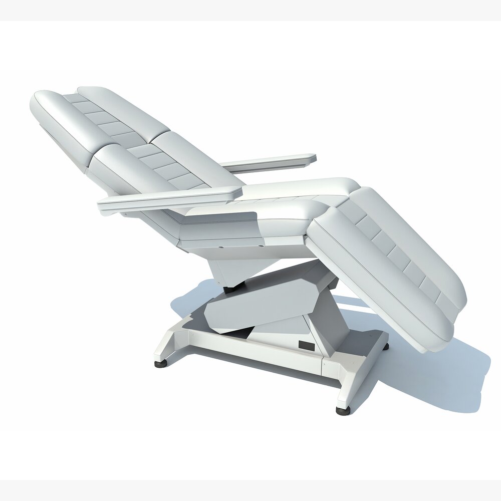 Modern White Dentist Chair 3D model