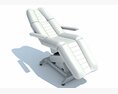 Modern White Dentist Chair Modello 3D