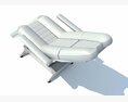 Modern White Dentist Chair 3D-Modell