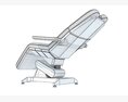 Modern White Dentist Chair 3d model