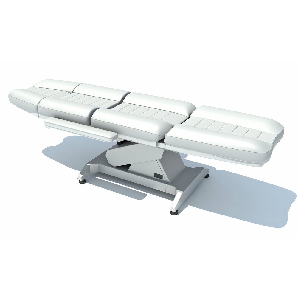 Multi-Section Medical Procedure Couch 3D 모델 