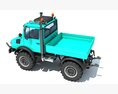Multi Purpose Tractor Truck 3D-Modell wire render
