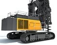 Rotary Drilling Rig 3D 모델  top view