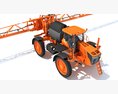 Self Propelled Crop Sprayer 3Dモデル top view