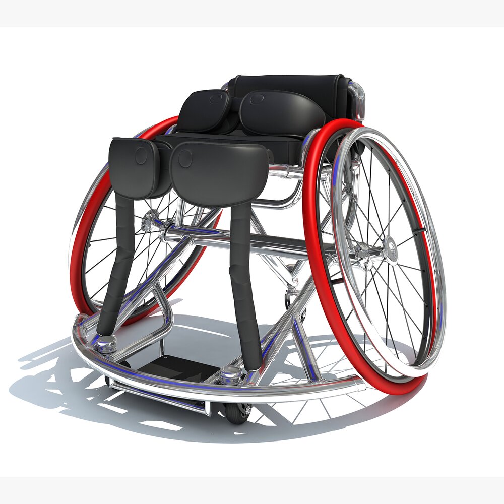 Sport Wheelchair 3D-Modell