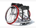 Sport Wheelchair Modelo 3d