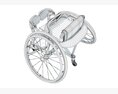 Sport Wheelchair Modelo 3D