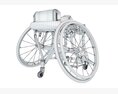 Sport Wheelchair Modèle 3d