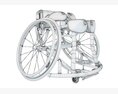 Sport Wheelchair 3D модель