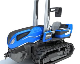 Tracked Tractor 3D 모델 