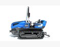 Tracked Tractor 3D модель back view