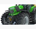 Tractor With Cane Trailer 3D模型