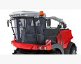 Agricultural Forage Harvester With Front Cutting Head 3d model dashboard