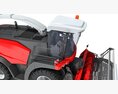 Agricultural Forage Harvester With Front Cutting Head Modello 3D seats