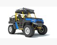 Off-Road Utility Vehicle With Cargo Space Modelo 3d