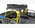 Off-Road Utility Vehicle With Cargo Space 3d model dashboard