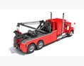 Recovery Service Tow Truck 3d model side view