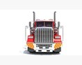 Recovery Service Tow Truck 3D模型 正面图