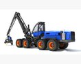 Timber Harvester With High-Reach Arm Modelo 3D
