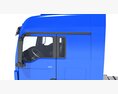 Two Axle Truck With Fuel Tank Semitrailer 3Dモデル seats