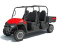 4-Seat Utility Task Vehicle 3D-Modell