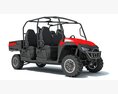4-Seat Utility Task Vehicle 3Dモデル top view