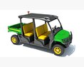 Crossover Utility Vehicle 3D 모델  front view