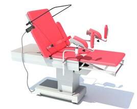 Gynecological Operating Table 3D 모델 