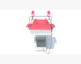 Gynecology Examination Table 3D-Modell