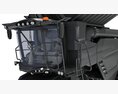 Modern Combine Harvester With Corn Head 3D-Modell dashboard