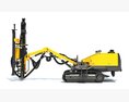 Surface Drilling Rig 3D 모델  back view