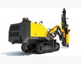 Surface Drilling Rig 3D 모델  side view