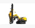 Surface Drilling Rig 3D 모델  front view