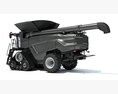 Track-Front Combine Harvester Without Crop Header Modello 3D