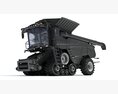 Track-Front Combine Harvester Without Crop Header 3Dモデル clay render