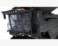Track-Front Combine Harvester Without Crop Header 3Dモデル dashboard