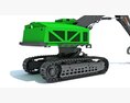 Tracked Forestry Harvester 3Dモデル