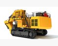Tracked Mining Excavator Modelo 3D