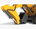 Tracked Mining Excavator 3D-Modell seats