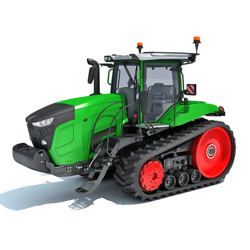 Two Track Tractor Modelo 3D