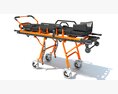 Ambulance Stretcher Trolley Modelo 3d