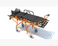 Ambulance Stretcher Trolley Modelo 3d