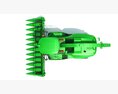 Corn Silage Harvester With Maize Header Modelo 3d